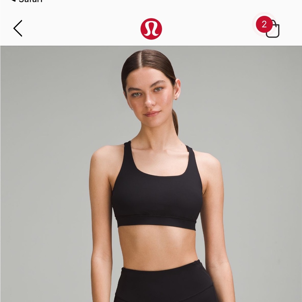 Lululemon sports bra - energy bra activewear bra
